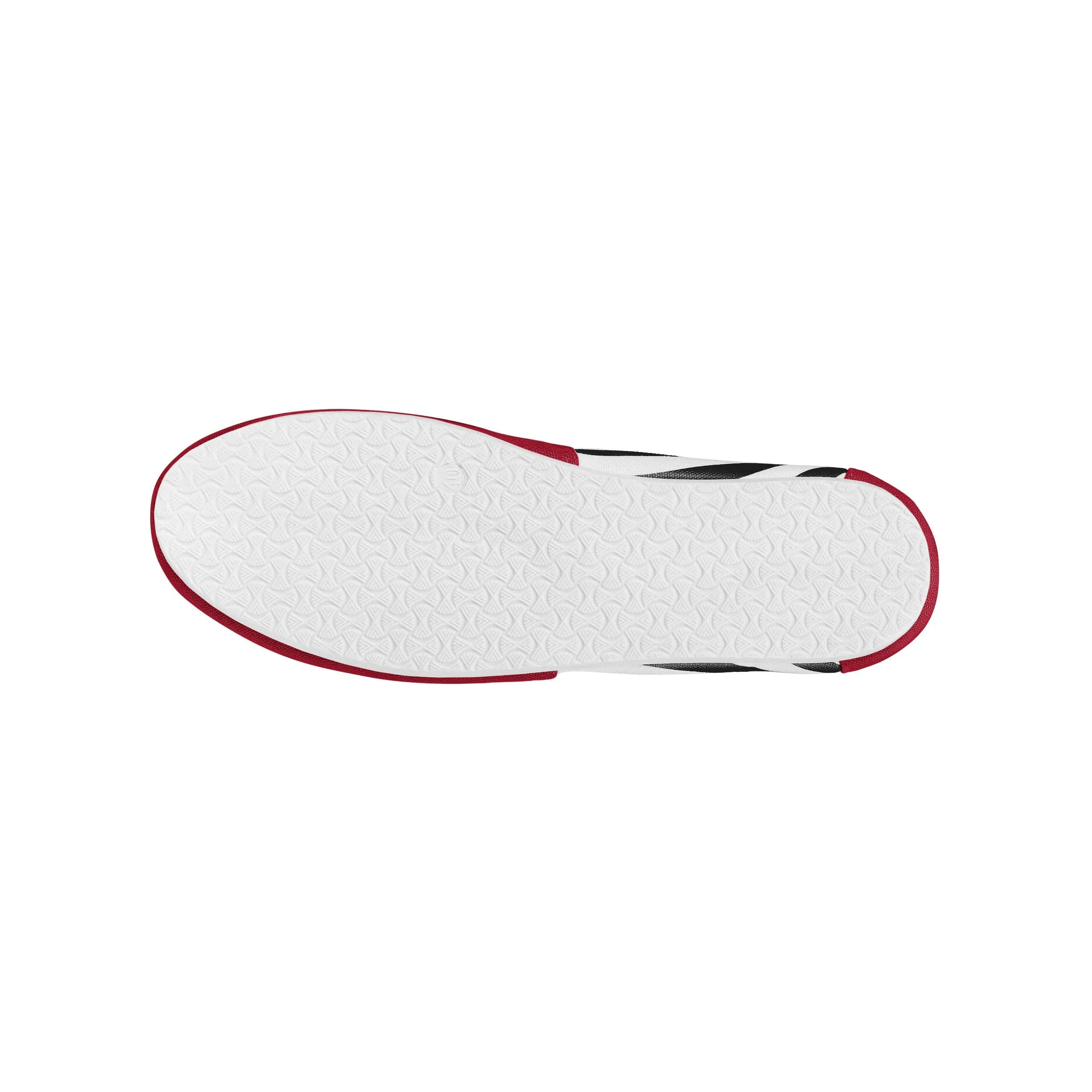 Arkansas Razorbacks NCAA Womens Stripe Canvas Shoes