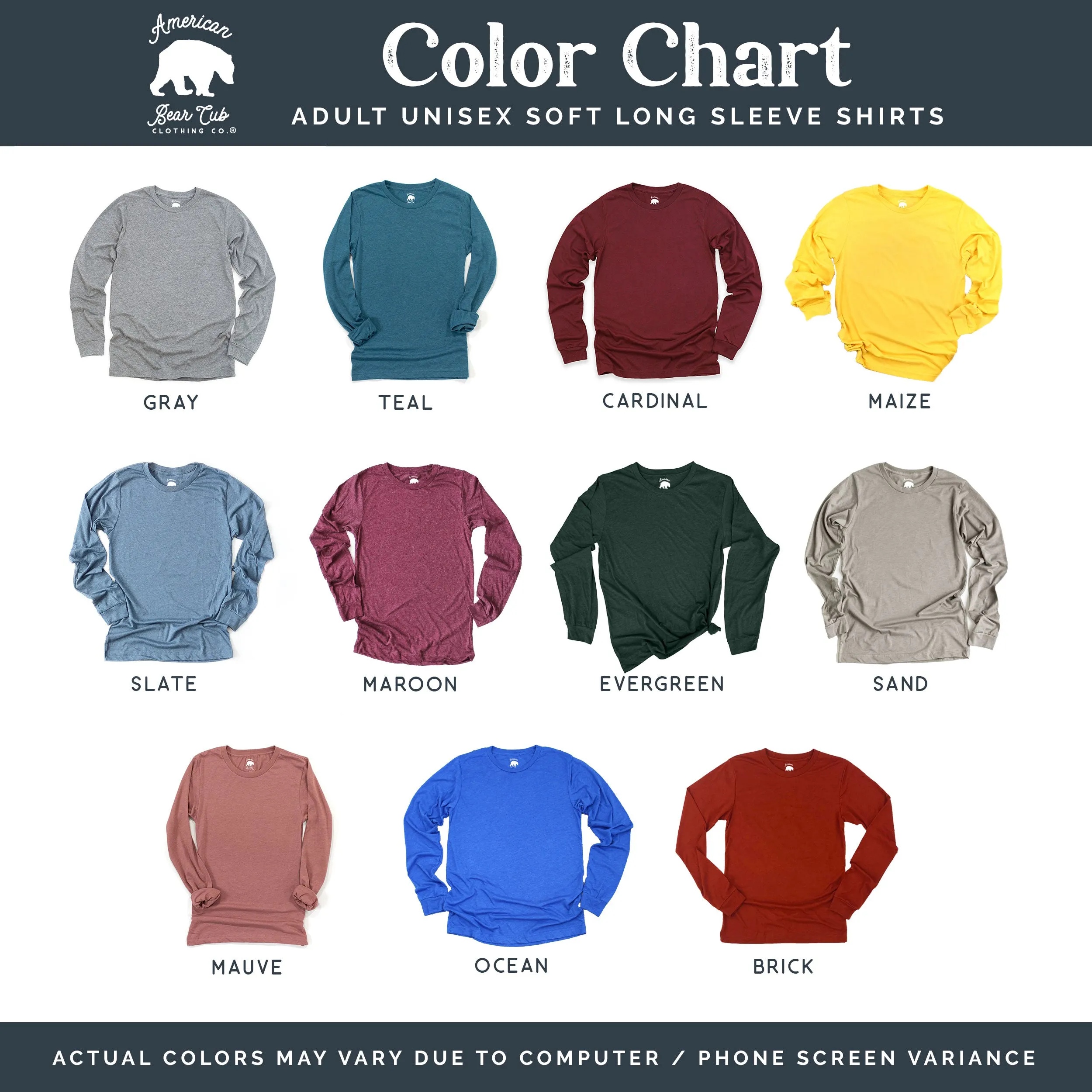 Cactus Mountains Night Sky Adult Long Sleeve Shirts - light or dark artwork