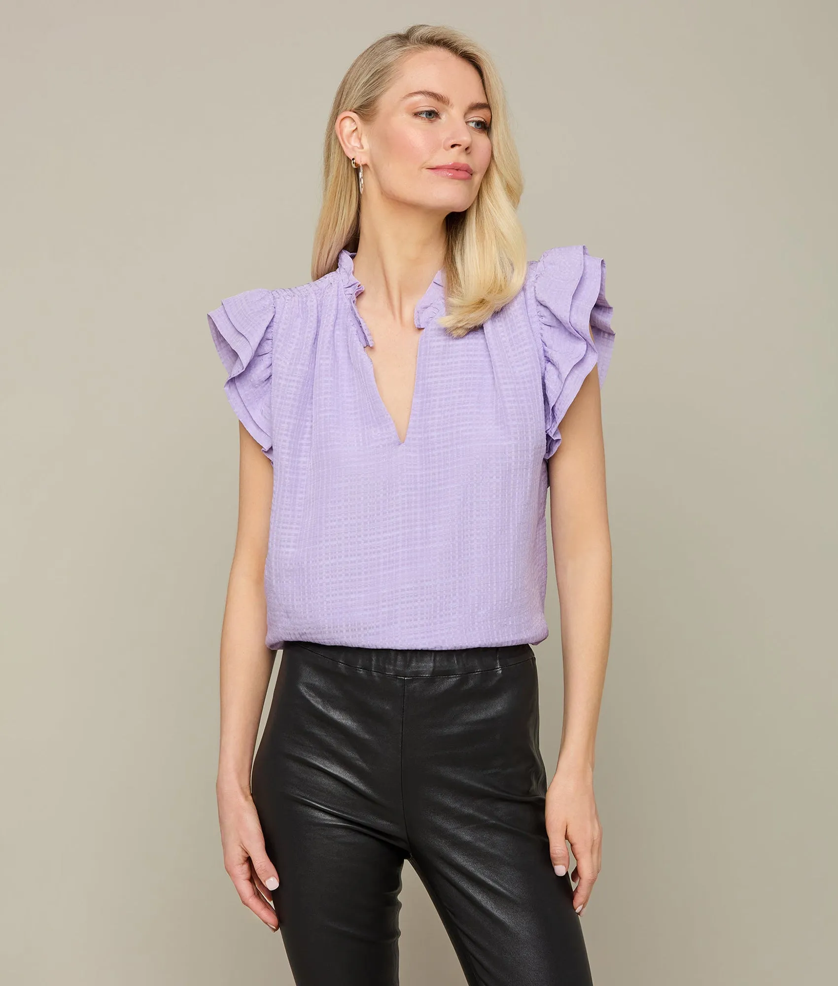 Merrit Blouse :: Lilac