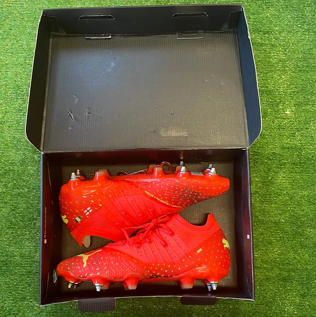 Puma Future Z 1.4 'Fiery Coral' MxSG Football Boots (Brand New) - Size UK 11