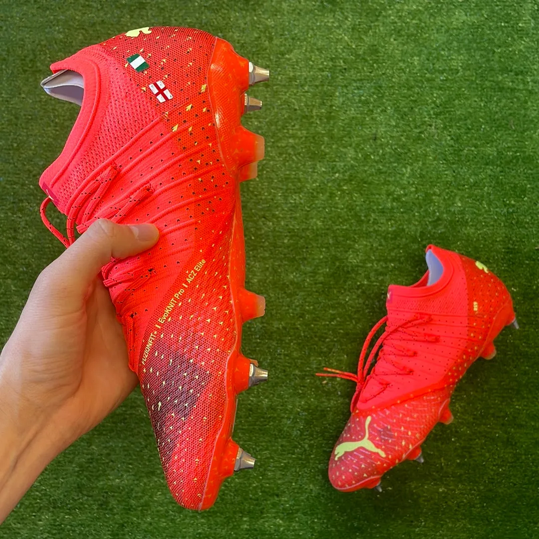 Puma Future Z 1.4 'Fiery Coral' MxSG Football Boots (Brand New) - Size UK 11