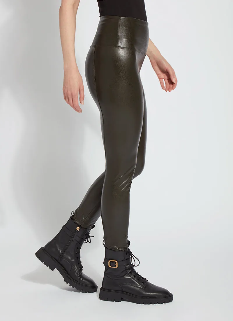 Textured Leather Legging (28.5" Inseam)