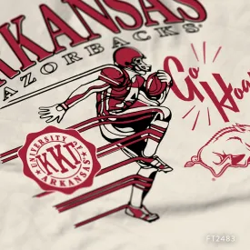 U of A Kappa Kappa Gamma Football PR T-Shirt Design U of A Kappa Kappa Gamma Football PR T-Shirt Design